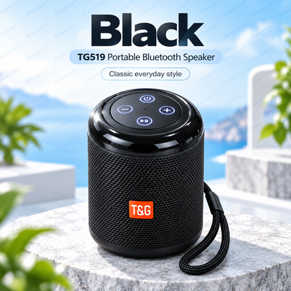 🥳2026:N SUOSITUIN TARJOUS 🔥 50 % ALENNUS! Kannettava Bluetooth-kaiutin – Bluetooth 5.3, 5 W:n kirkas ääni, TF-kortti + USB-toisto, handsfree-puhelut. Kompakti, kevyt ja helppo kuljettaa. Voimakas ääni missä tahansa! 🎶🔊