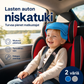 📢📢-50% !! ⏰Lasten auton niskatuki – Säädettävä pään tuki, estää pään roikkumista ja niskan kipeytymistä automatkoilla