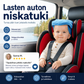📢📢-50% !! ⏰Lasten auton niskatuki – Säädettävä pään tuki, estää pään roikkumista ja niskan kipeytymistä automatkoilla