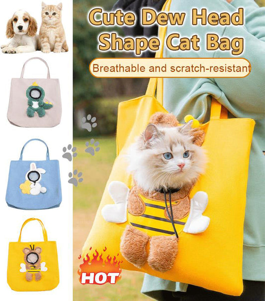🐈Suloinen kissalaukku, joka on muotoiltu kastepisaran muotoiseksi – matkalaukku lemmikeille👜