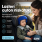 📢📢-50% !! ⏰Lasten auton niskatuki – Säädettävä pään tuki, estää pään roikkumista ja niskan kipeytymistä automatkoilla