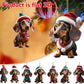 ⏳🔥50 %:N ALENNUS RAJOITETUN AJAN! ⏰🎄 Koiranpennun muotoiset joulukuusen koristeet 🐕🎁