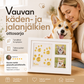 Vauvan käden- ja jalanjälkien ottosarja