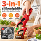 3-in-1 silikonipidike kulhoille ja lautasille