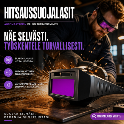 📢📢 50% ALE!  Hitsaussuojalasit 🥽