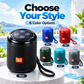 🥳2026:N SUOSITUIN TARJOUS 🔥 50 % ALENNUS! Kannettava Bluetooth-kaiutin – Bluetooth 5.3, 5 W:n kirkas ääni, TF-kortti + USB-toisto, handsfree-puhelut. Kompakti, kevyt ja helppo kuljettaa. Voimakas ääni missä tahansa! 🎶🔊