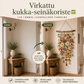 💗VIIMEINEN MYYNTIPÄIVÄ 50 % ALENNUS⚡YLI 50 000 KAPPALETTA MYYTY!!💮Virkattu kukka-seinäkoriste🖼️