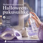 Helmiäiskiiltoinen Halloween-pukusuihke