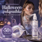 Helmiäiskiiltoinen Halloween-pukusuihke