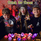 🎁 LED-Valo Halloween Sormus 😍 – 50 kpl setti, täydellinen asuun, kekkereihin ja pimeän iltojen tunnelmaan! 👻