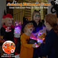 🎁 LED-Valo Halloween Sormus 😍 – 50 kpl setti, täydellinen asuun, kekkereihin ja pimeän iltojen tunnelmaan! 👻