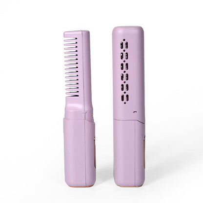 🎄Joulualennus – jopa 50 %:n alennus💇‍♀️Kannettava langaton hiusten suoristuskampa (🎁V-muotoinen hiusten suoristuskampa)