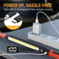 🔥 50 % ALENNUS NYT! ⚡ 3000 lm:n LED-työvalo – magneettinen jalusta, koukku ja 5200 mAh:n akku – täydellinen autonkorjauksiin, käsityöhön ja ulkokäyttöön 🔋✨