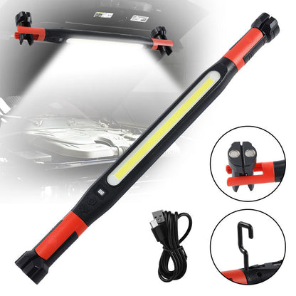 🔥 50 % ALENNUS NYT! ⚡ 3000 lm:n LED-työvalo – magneettinen jalusta, koukku ja 5200 mAh:n akku – täydellinen autonkorjauksiin, käsityöhön ja ulkokäyttöön 🔋✨