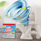 🔥50 % ALENNUS ❤️Tehokkaat putkien puhdistukseen tarkoitetut poreilevat tabletit, jotka liuottavat nopeasti hiusrasvasta aiheutuneet tukokset; hajua poistava ja antibakteerinen putkien puhdistusaine pesualtaan, wc:n ja lattiakaivon puhdistukseen