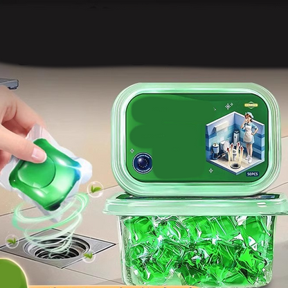 🥳2026 KUUMA ALE🥳💞YLI 50 000 MYYTY!🏠💧 50 % ALE! Viemärin hajunpoistokapselit – Bioentsyymikoostumus neutraloi hajut niiden lähteellä. Välittömästi raikas tuoksu, ei kovia kemikaaleja. Jäähyväiset kiusallisille hajuille. 🚰✅.