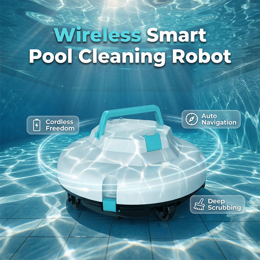🤖Viimeinen päivä – 50 %:n ALENNUS🌊 Uima-altaan puhdistusrobotti | Langaton · Tehokas imuteho · Älykäs navigointi · Käynnistys yhdellä painikkeella · Helppo irrotettava suodatinkori