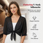 📢📢50 % ALENNUS!! ⏰ Naisten sifonki-toppi, solmittava edestä – läpikuultava, lyhyt ja tyylikäs – kesän kerrospukeutumisen välttämätön vaatekappale 🍃