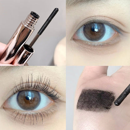 💄👁️ RAJOITETTU TARJOUS: 50 % ALENNUS! Volyymi- ja muotoilumaskara – erittäin ohut harja, 4 g, pitkäkestoinen, auringonkukkaefekti, musta tai ruskea ✨