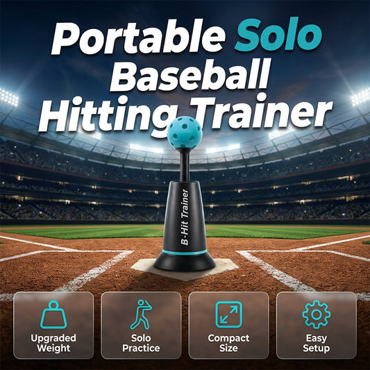 🥳 50 %:n alennus! 🥳 Säädettävä baseball-lyöntiharjoituslaite – baseballin paras harjoitusväline