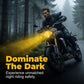 Universal Motorcycle LED-kohdevalo, kaksivärinen lisäajovalo