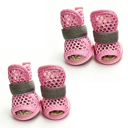 🐶👟Hengittävästä neuloksesta valmistetut, luistamattomat kengät koirille