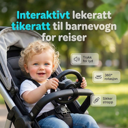 🔥 2026 uutuus – 50 % alennus rajoitetun ajan! 🛒Lastenvaunujen vauvanohjauspyörä kiinnityshihnalla
