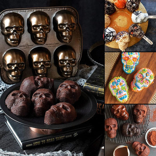 3D-kakkuvuoka Halloween-luurankoa varten – alumiininen kakkuvuoka