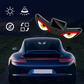 📢📢50 %:n alennus!! ⏰Aurinkokäyttöinen ”Devil’s Eye” -LED-varoitusvalo autoon