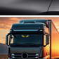 📢📢50 %:n alennus!! ⏰Aurinkokäyttöinen ”Devil’s Eye” -LED-varoitusvalo autoon