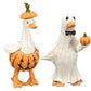 🎃Kyllästynyt halloween-koristeisiin?🎃 Pelottavien ankkojen sarja – Käsinmaalatut, 5 hahmoa, säänkestävät – Hyllyille, työpöydille ja ulkokäyttöön! 🦇