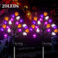 Waterproof Halloween Pumpkin Solar Branch Lights