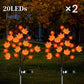 Waterproof Halloween Pumpkin Solar Branch Lights