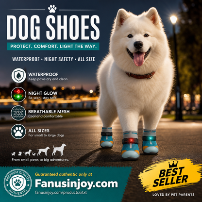 ✨️Upea 50 %:n alennus!🐕Välttämätön tuote lemmikkieläinten omistajille!🐶Suojaa lemmikkisi tassuja lialta ja estä sen katoaminen!👟Hengittävästä neuloksesta valmistetut koiran kengät, joissa on valaiseva kuvio