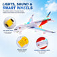 ✈️ DESCONTO DE 50% POR TEMPO LIMITADO! 💡 Modelo de avião elétrico com som e luzes LED – Interativo, apelativo, resistente ✨