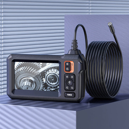 📷 -50 %! 🔦 Vedenkestävä 4,3 tuuman HD-endoskooppikamera – IPS 1080P & IP67 – Säädettävä LED-valaistus ja 1/5/10 metrin kaapeli vedenalaisiin tarkastuksiin 🛠️