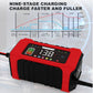 🔋 -50 % NYT! 12 V 6 A älykäs auton akkulaturi, pulssikorjauslaturi LCD-näytöllä – automaattinen ylläpitolaturi auton, moottoripyörän, matkailuauton ja lyijyakkujen akkuihin
