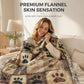 🐾🛋️Erittäin pehmeä flanellipeitto | Söpö tilkkutyyli🧶