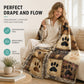 🐾🛋️Erittäin pehmeä flanellipeitto | Söpö tilkkutyyli🧶