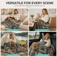 🐾🛋️Erittäin pehmeä flanellipeitto | Söpö tilkkutyyli🧶