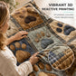 🐾🛋️Erittäin pehmeä flanellipeitto | Söpö tilkkutyyli🧶