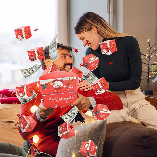 🎅Joulualennus – 50 % ALENNUS🎄Räjähtävä pop-up-yllätyslahjapakkaus