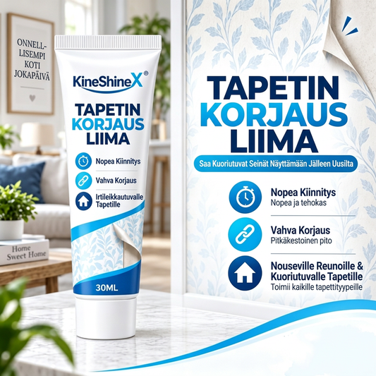 Raskasrakenteinen tapettikorjausliima kaapimella