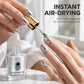 💅 RAJOITETUN AJAN 50 %:N ALENNUS 🔥 Leivontavapaa kynsilakka — Galaxy Chrome Silver, kuivuu nopeasti ilmassa, ei vaadi UV-lamppua