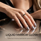 💅 RAJOITETUN AJAN 50 %:N ALENNUS 🔥 Leivontavapaa kynsilakka — Galaxy Chrome Silver, kuivuu nopeasti ilmassa, ei vaadi UV-lamppua
