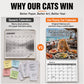 2027 Funny Cats Wall Calendar【Buy More Save More】