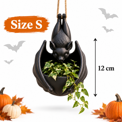 Halloween-lepakko-riippuva kasviastia