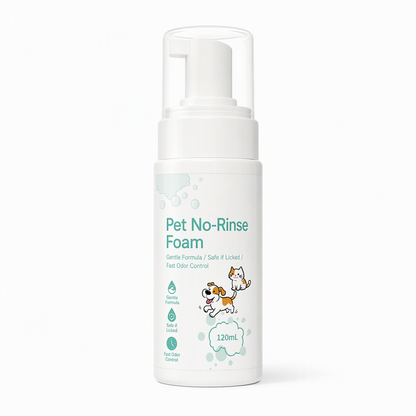 🐾 Säästä 50 %! 🧼 Huuhtelematon lemmikkien pesuvaahto – kissoille ja koirille ✨