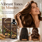 🌿 NYT 50 % ALENNUS! Herbal 3-in-1 Hair Dye Shampoo – luonnollinen peitto harmaille juurille, inkivääriä ja ginsengiä – täyteläinen väri 15 minuutissa ✨