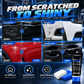 Ensiluokkainen kiillotusvaha auton naarmujen poistoon